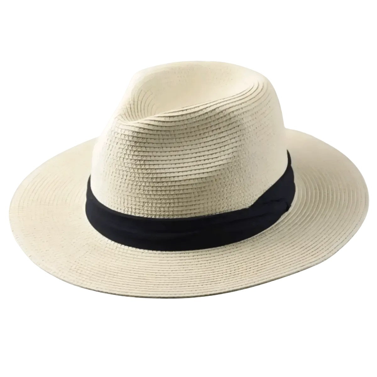 Noah | Men's Classic Panama Hat, Wide-Brim Straw Hat | Direct Attire