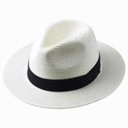 Noah | Men's Classic Panama Hat, Wide-Brim Straw Hat | Direct Attire