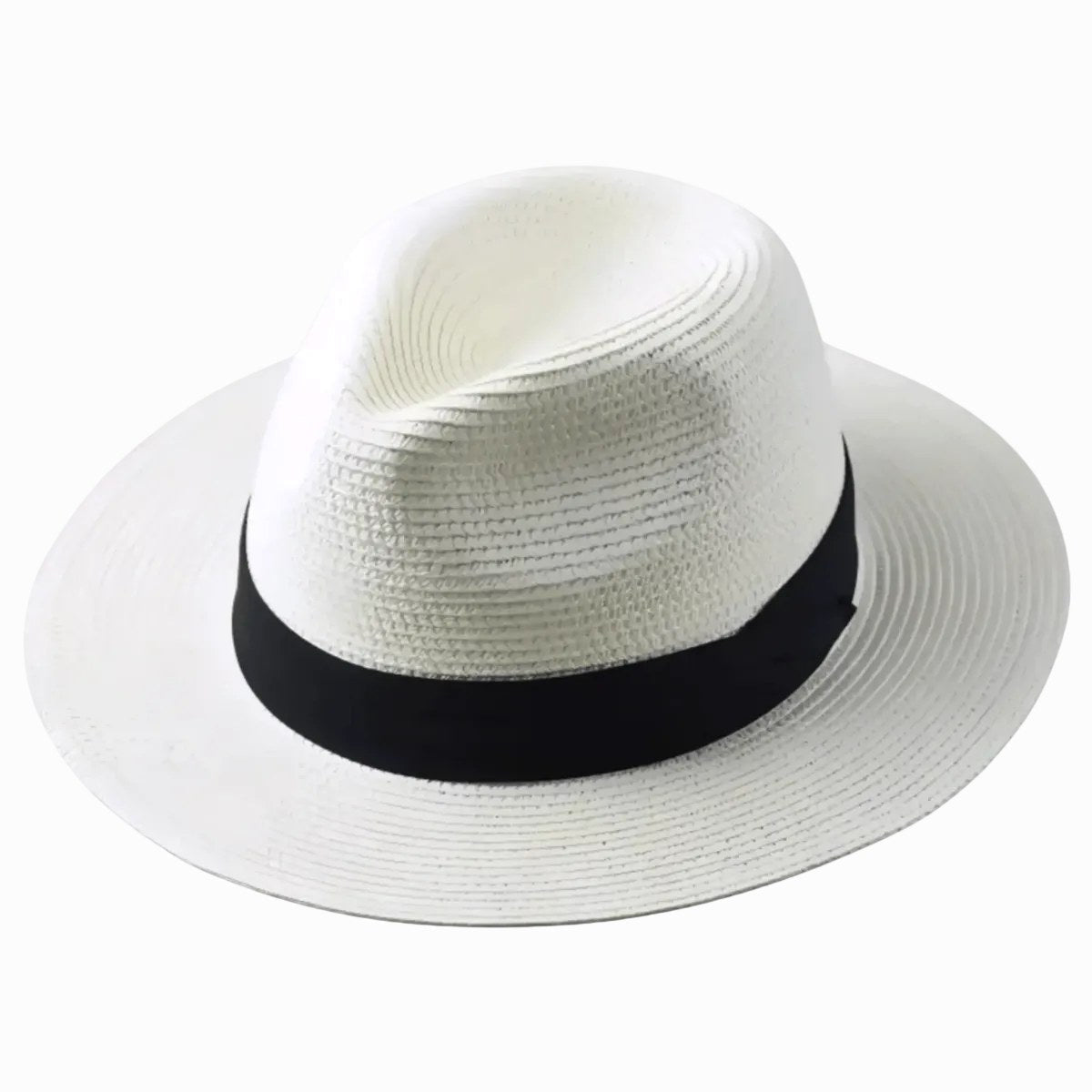 Noah | Men's Classic Panama Hat, Wide-Brim Straw Hat | Direct Attire