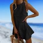 Remi | Women's Lightweight Linen Summer Dress, Breathable Occasion Dress | Direct Attire