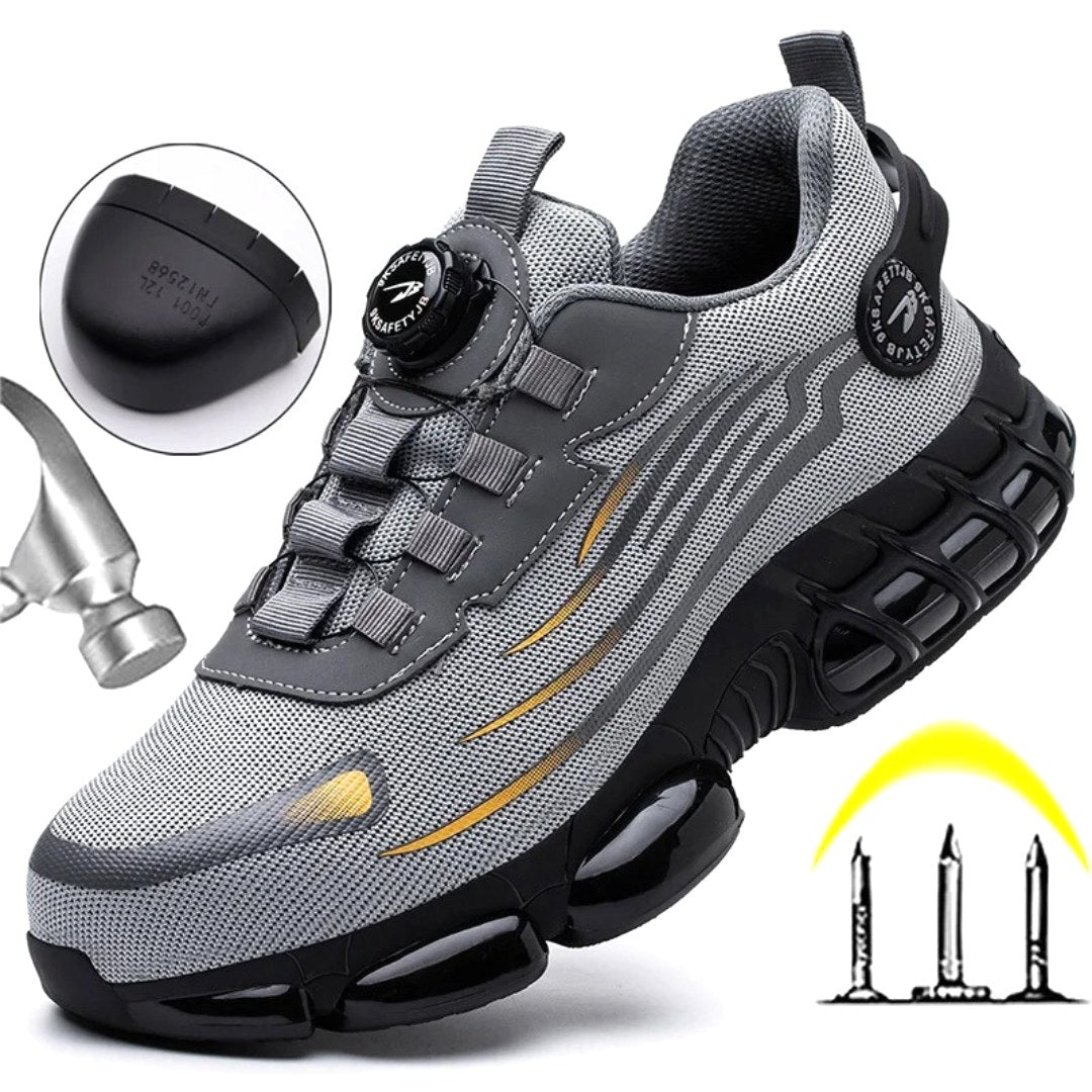 Rhys | Men's Safety Work Shoes, Slip-Resistant Walking Shoes | Direct Attire