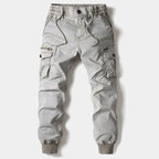 Rhys | Men's Tactical Cargo Joggers, Comfortable Relaxed-Fit Trousers | Direct Attire | Black