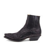 Riley | Men's Leather Cowboy Boots, Western-Style Boots | Direct Attire | Black