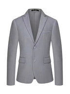 Riley | Men's Slim Fit Three-Piece Suit with Double-Breasted Waistcoat, Tailored Formal Suit | Direct Attire
