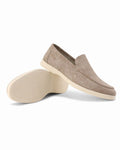 Riley | Men's Suede-Effect Slip-On Loafers, Smart Casual Loafers | Direct Attire