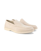 Riley | Men's Suede-Effect Slip-On Loafers, Smart Casual Loafers | Direct Attire