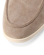 Riley | Men's Suede-Effect Slip-On Loafers, Smart Casual Loafers | Direct Attire
