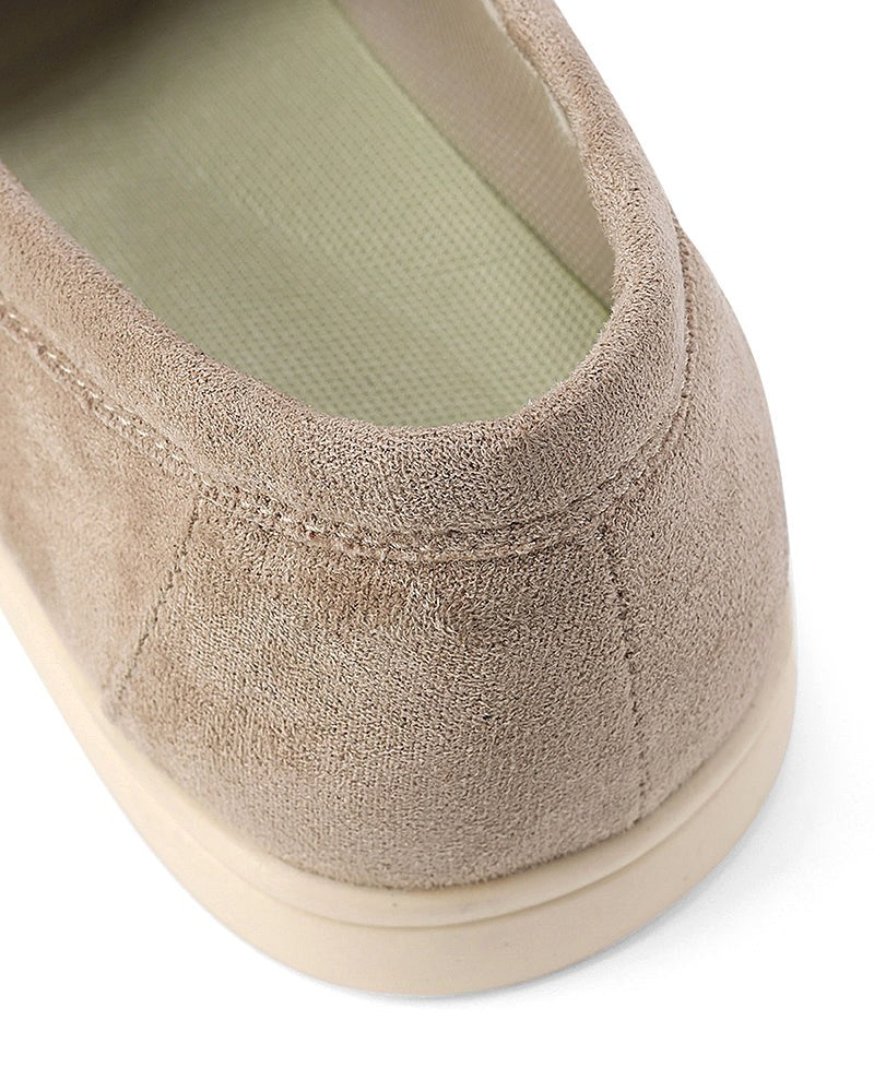 Riley | Men's Suede-Effect Slip-On Loafers, Smart Casual Loafers | Direct Attire