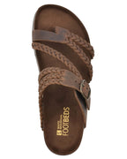 Riley | Women's Braided Strap Toe-Loop Sandals, Comfortable Summer Footwear for Holidays and Everyday Wear, Comfortable Summer Footwear for Holidays and Everyday Wear - image 1