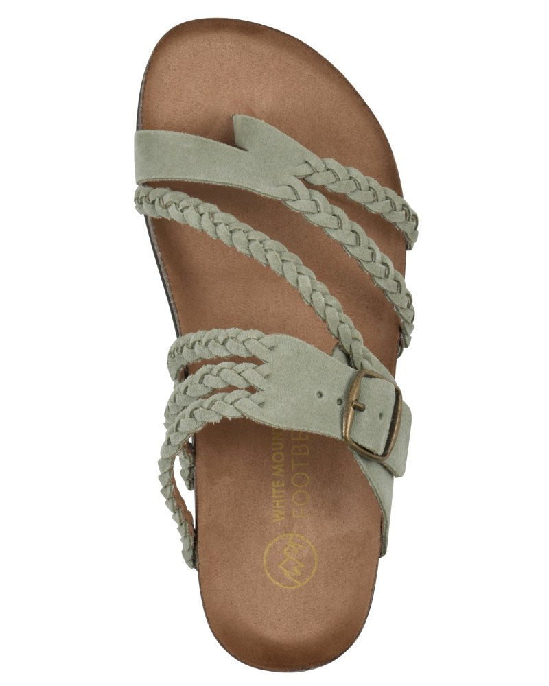 Riley | Women's Braided Strap Toe-Loop Sandals, Comfortable Summer Footwear for Holidays and Everyday Wear