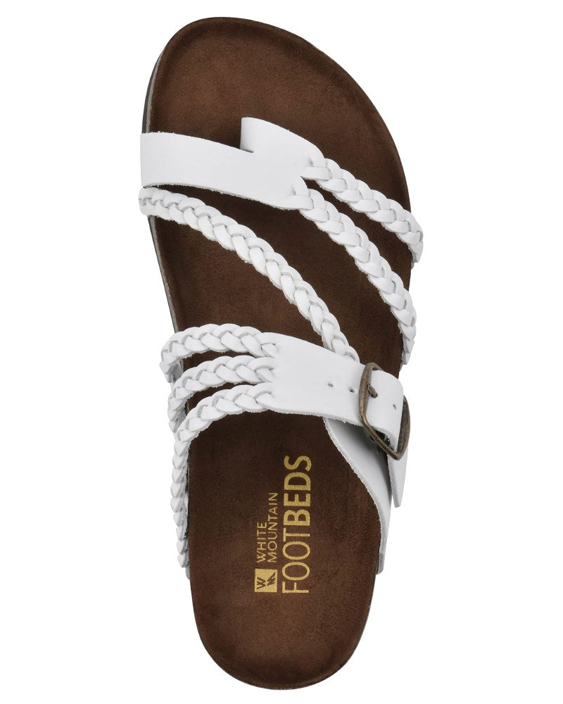 Riley | Women's Braided Strap Toe-Loop Sandals, Comfortable Summer Footwear for Holidays and Everyday Wear