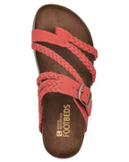 Riley | Women's Braided Strap Toe-Loop Sandals, Comfortable Summer Footwear for Holidays and Everyday Wear