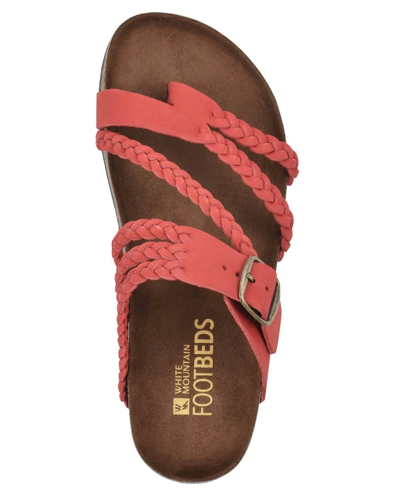 Riley | Women's Braided Strap Toe-Loop Sandals, Comfortable Summer Footwear for Holidays and Everyday Wear