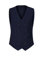 Samuel | Men's Slim-Fit Three-Piece Suit, Double-Breasted Waistcoat Trouser Suit | Direct Attire