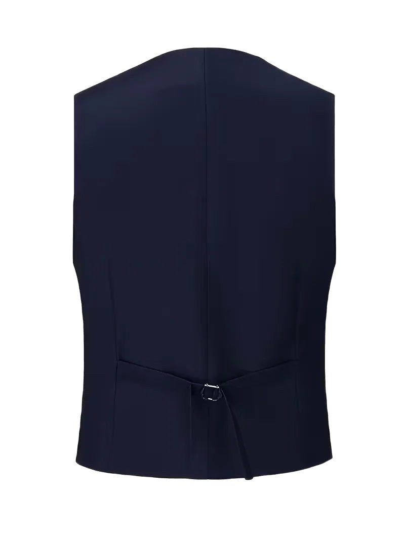 Samuel | Men's Slim-Fit Three-Piece Suit, Double-Breasted Waistcoat Trouser Suit | Direct Attire