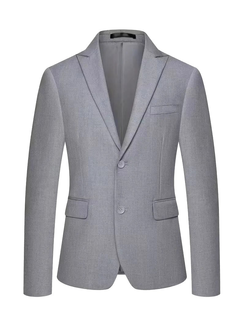 Samuel | Men's Slim-Fit Three-Piece Suit, Double-Breasted Waistcoat Trouser Suit | Direct Attire