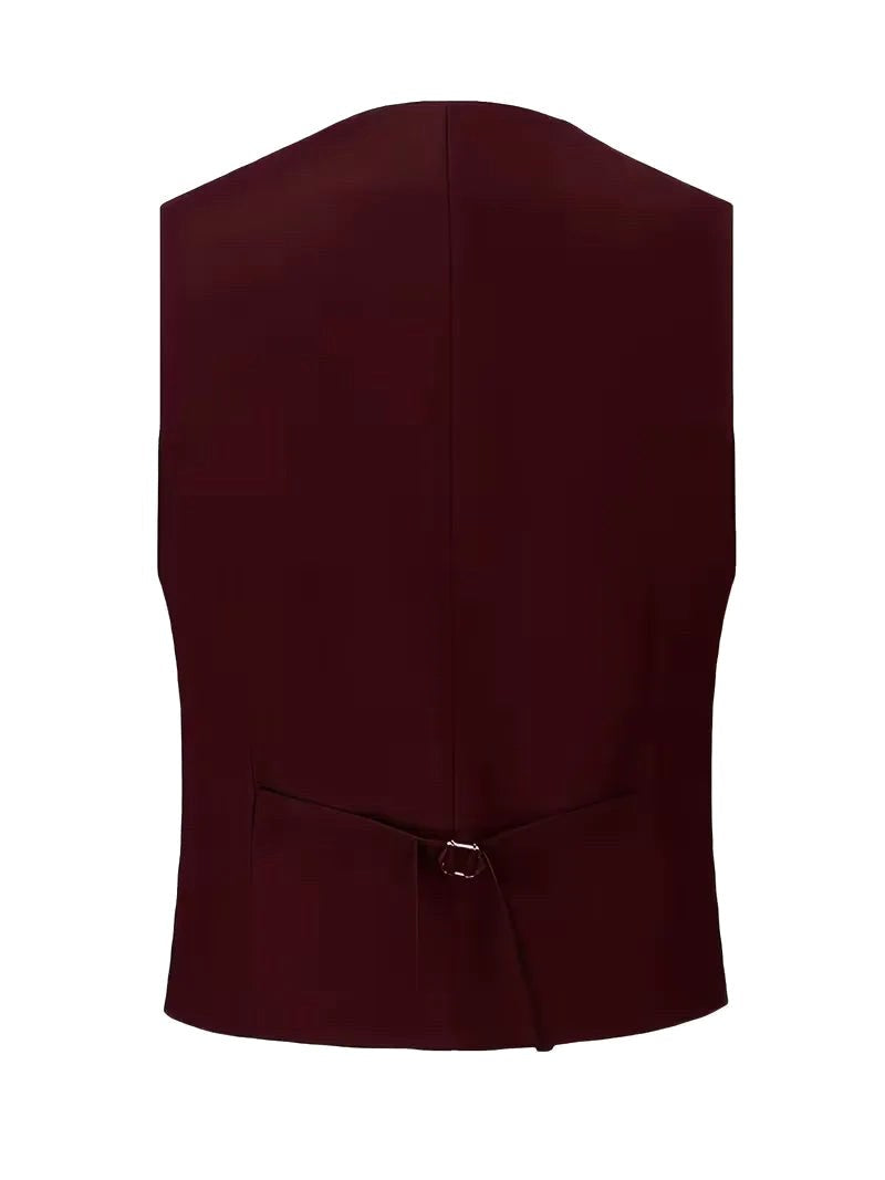 Samuel | Men's Slim-Fit Three-Piece Suit, Double-Breasted Waistcoat Trouser Suit | Direct Attire