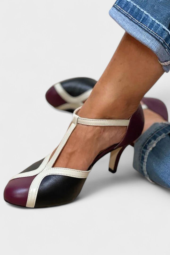 Sharnie | Women's Orthopaedic Block Heel Shoes, Elegant Formal Heels