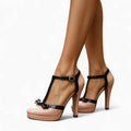 Tammy | Women's Orthopedic Heels, Padded Insole Heels | Direct Attire | Pink