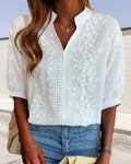 Tayla | Women's Elegant Casual Blouse, Flowing Everyday Blouse | Direct Attire