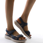 Tiarna | Women's Orthopedic Flat Strap Sandals, Supportive Everyday Sandals