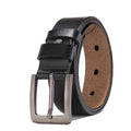 Tristan | Men's Leather Belt with Pin Buckle, Classic Leather Belt | Direct Attire