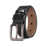 Tristan | Men's Leather Belt with Pin Buckle, Classic Leather Belt | Direct Attire