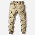 William | Men's Cargo Joggers, Relaxed-Fit Trousers | Direct Attire | Khaki
