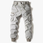 William | Men's Cargo Joggers, Relaxed-Fit Trousers | Direct Attire | Black