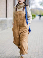 Yasmin | Women's Cotton Adjustable Dungarees, Utility Dungarees | Direct Attire