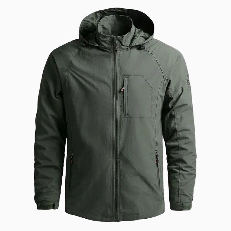 Zac | Men's Waterproof Cargo Jacket, Lightweight Outdoor Jacket | Direct Attire